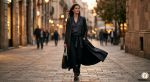 FLOWING LEATHER COATa
