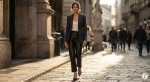 Ondèra  High Waist Sculpt Trouser (Private Collection)