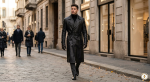 Virello  Imperial Leather Trench  (Private Collection)