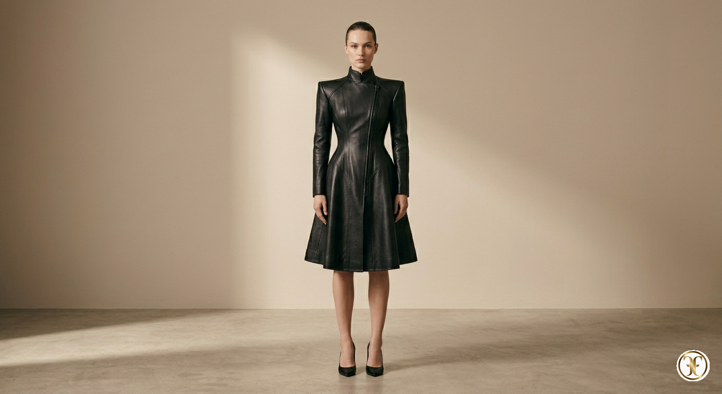 SCULPTED CALFSKIN COAT3a