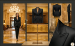 SHARP SHOULDER SCULPTED SUIT
