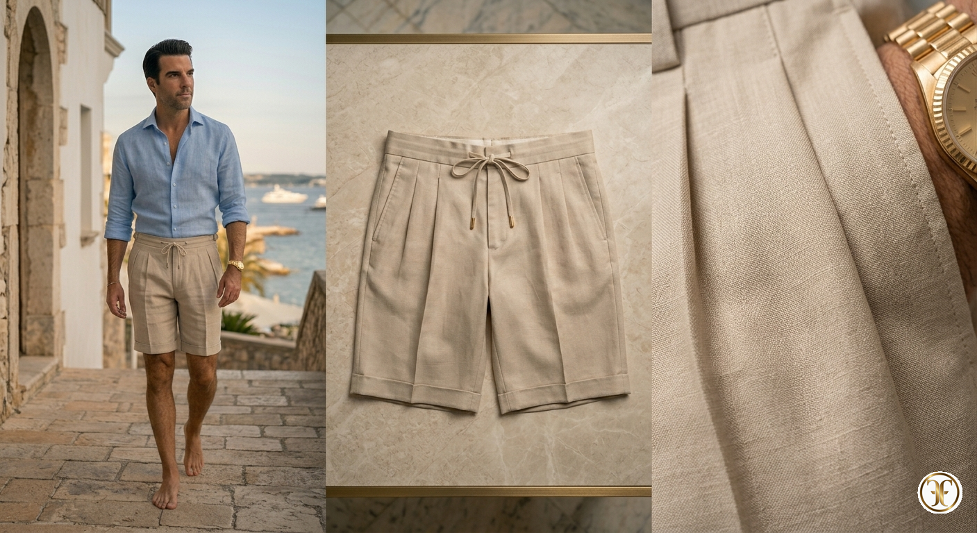 short lino irlandese 2a